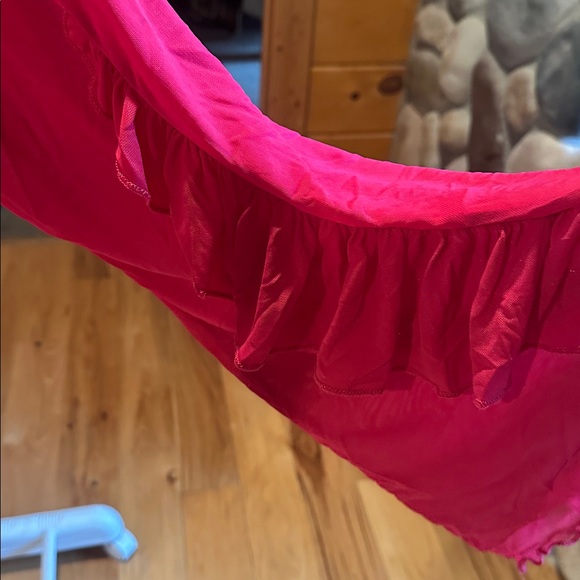 Pink Ruched Off-Shoulder Top - Picture 3 of 4